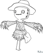 scarecrow Coloring Pages To Print